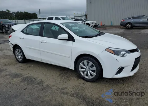 2014 Toyota Corolla L from USA, damaged, VIN 2T1BURHE0EC216140